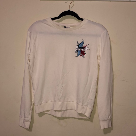 H&M Divided No Bad Vibes Thin Sweater - Picture 4 of 5